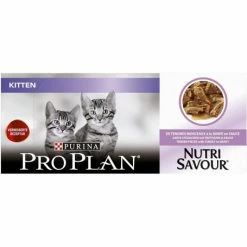 PURINA PRO PLAN Cat Kitten NUTRISAVOUR Dinde Terrine -Alimentation boutique cat kitten dinde mousse sachet repas 3