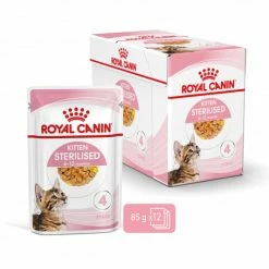Cat Kitten Sterilised Royal Canin Emincé En Gelée Sachet Repas -Alimentation boutique cat kitten sterilised royal canin eminen gelee sachet repas 1