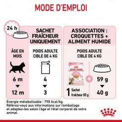 Cat Kitten Sterilised Royal Canin Emincé En Gelée Sachet Repas -Alimentation boutique cat kitten sterilised royal canin eminen gelee sachet repas 4