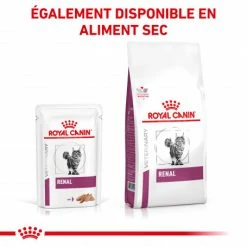 ROYAL CANIN Cat Renal Poulet Mousse Sachet Repas -Alimentation boutique cat renal poulet mousse sachet repas 5