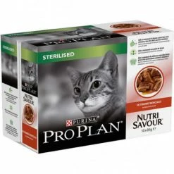PURINA PRO PLAN Cat Sterilised Nutrisavour Boeuf Sauce Sachet Repas