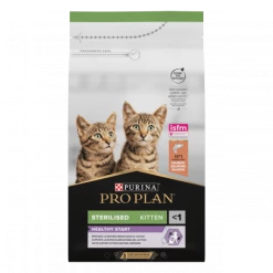 PURINA PRO PLAN Cat Sterilised Kitten Healthy Start Saumon -Alimentation boutique cat sterilised kitten optistart saumon 3