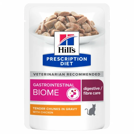 HILL'S Pet Nutrition Sachet Repas Gastrointestinal Biome Pour Chat 3 HILL'S Pet Nutrition Sachet Repas Gastrointestinal Biome Pour Chat