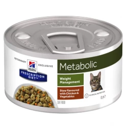 HILL'S Pet Nutrition Chat Metabolic Mijotés Poulet & Légumes