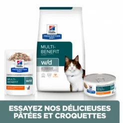 HILL'S Pet Nutrition Sachet Repas W/d Multi-Benefit Poulet Pour Chat -Alimentation boutique chat w d multi benefit poulet sachet repas 2