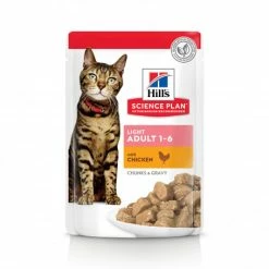 HILL'S Pet Nutrition Feline Adult Light Pack Mixte Sachet Repas -Alimentation boutique feline adult light pack mixte sachet repas 1