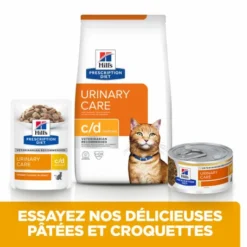 HILL'S Pet Nutrition C/D Urinary Multicare Sachet Repas Pour Chat Saumon 12 HILL'S Pet Nutrition C/D Urinary Multicare Sachet Repas Pour Chat Saumon -Alimentation boutique feline c d multicare sachet repas saumon 2