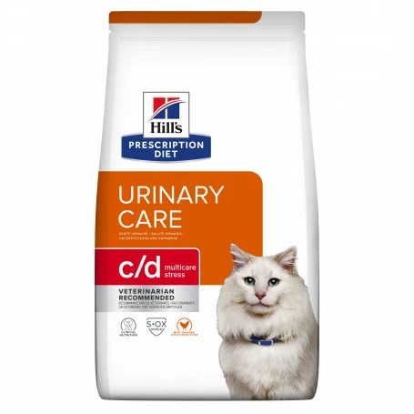 HILL'S Pet Nutrition C/D Urinary Stress Multicare Croquettes Pour Chat Au Poulet 3 HILL'S Pet Nutrition C/D Urinary Stress Multicare Croquettes Pour Chat Au Poulet