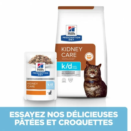 HILL'S Pet Nutrition K/D Kidney Early Stage Sachet Repas Poulet 5 HILL'S Pet Nutrition K/D Kidney Early Stage Sachet Repas Poulet – Image 3