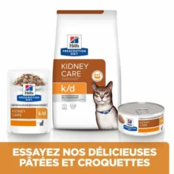 HILL'S Pet Nutrition K/d Kidney Sachet Repas Pour Chat Boeuf -Alimentation boutique feline k d sachet repas boeuf 4