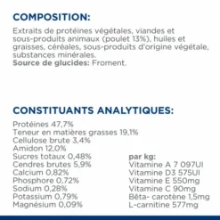 HILL'S Pet Nutrition M/d Diabetes Croquettes Pour Chat Au Poulet -Alimentation boutique feline m d 6