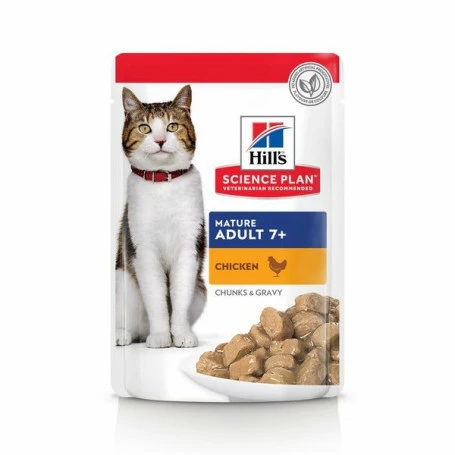 HILL'S Pet Nutrition Feline Mature Pack Mixte Sachet Repas 4 HILL'S Pet Nutrition Feline Mature Pack Mixte Sachet Repas – Image 2