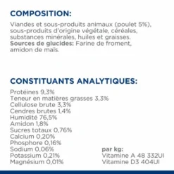 HILL'S Pet Nutrition W/d Multi Benefit Boîte émincé Pour Chat Poulet -Alimentation boutique feline w d poulet boite emince 7