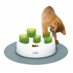 Materiel Jouet Chat Distributeur : Tubes à Croquettes Catit Senses