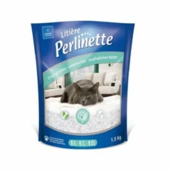 Materiel Litière Absorbante Perlinette Pour Chats Sensibles