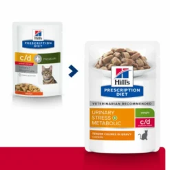 HILL'S Pet Nutrition Pack'Avenue Hill's C/d Urinary Stress Multicare+Metabolic Pour Chat 8 Kg 7 HILL'S Pet Nutrition Pack'Avenue Hill's C/d Urinary Stress Multicare+Metabolic Pour Chat 8 Kg -Alimentation boutique pack croquettes poulet urinary stress hills chat 2