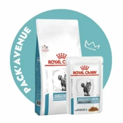 Pack'Avenue Royal Canin CAT SENSITIVITY CONTROL Sac 3,5kg Avec 12 Sachets Repas POULET