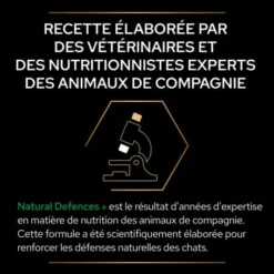 PURINA PRO PLAN Pro Plan Natural Defences + Chat -Alimentation boutique pro plan natural defences chat 6