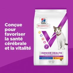 HILL'S Pet Nutrition Vet Essentials Chat Multi-Benefit + Senior Health Poulet -Alimentation boutique vet essentials chat multi benefit senior health poulet 1