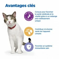 HILL'S Pet Nutrition Vet Essentials Chat Multi-Benefit + Senior Health Poulet -Alimentation boutique vet essentials chat multi benefit senior health poulet 2
