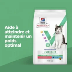 HILL'S Pet Nutrition Vet Essentials Chat Multi-Benefit + Weight Young Adult Thon -Alimentation boutique vet essentials chat multi benefit weight young adult thon 3