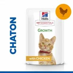 HILL'S Pet Nutrition Vet Essentials Feline Kitten Growth Poulet Sachet Repas -Alimentation boutique vet essentials feline kitten growth poulet sachet repas 2