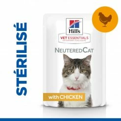 HILL'S Pet Nutrition Vet Essentials Feline Young Adult Neutered Cat Poulet Sachet Repas -Alimentation boutique vet essentials feline young adult neutered cat po sachet r 3