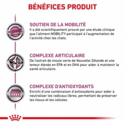 ROYAL CANIN Veterinary Health Nutrition Cat Mobility -Alimentation boutique veterinary diet cat mobility 3