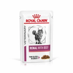 ROYAL CANIN Veterinary Health Nutrition Cat Renal Boeuf Sachet Repas