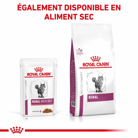 ROYAL CANIN Veterinary Health Nutrition Cat Renal Boeuf Sachet Repas 9 ROYAL CANIN Veterinary Health Nutrition Cat Renal Boeuf Sachet Repas – Image 7